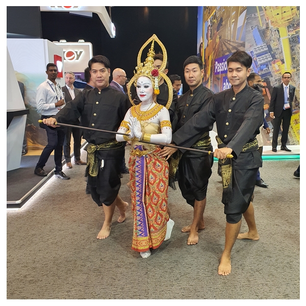 สาธิตกิจกรรมไทย งาน IPTC 2023 ณ Centara Grand and Bangkok Convention Centre
