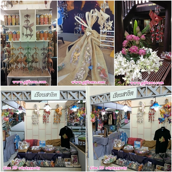 บูธสาธิตการสานปลาตะเพียนไทย